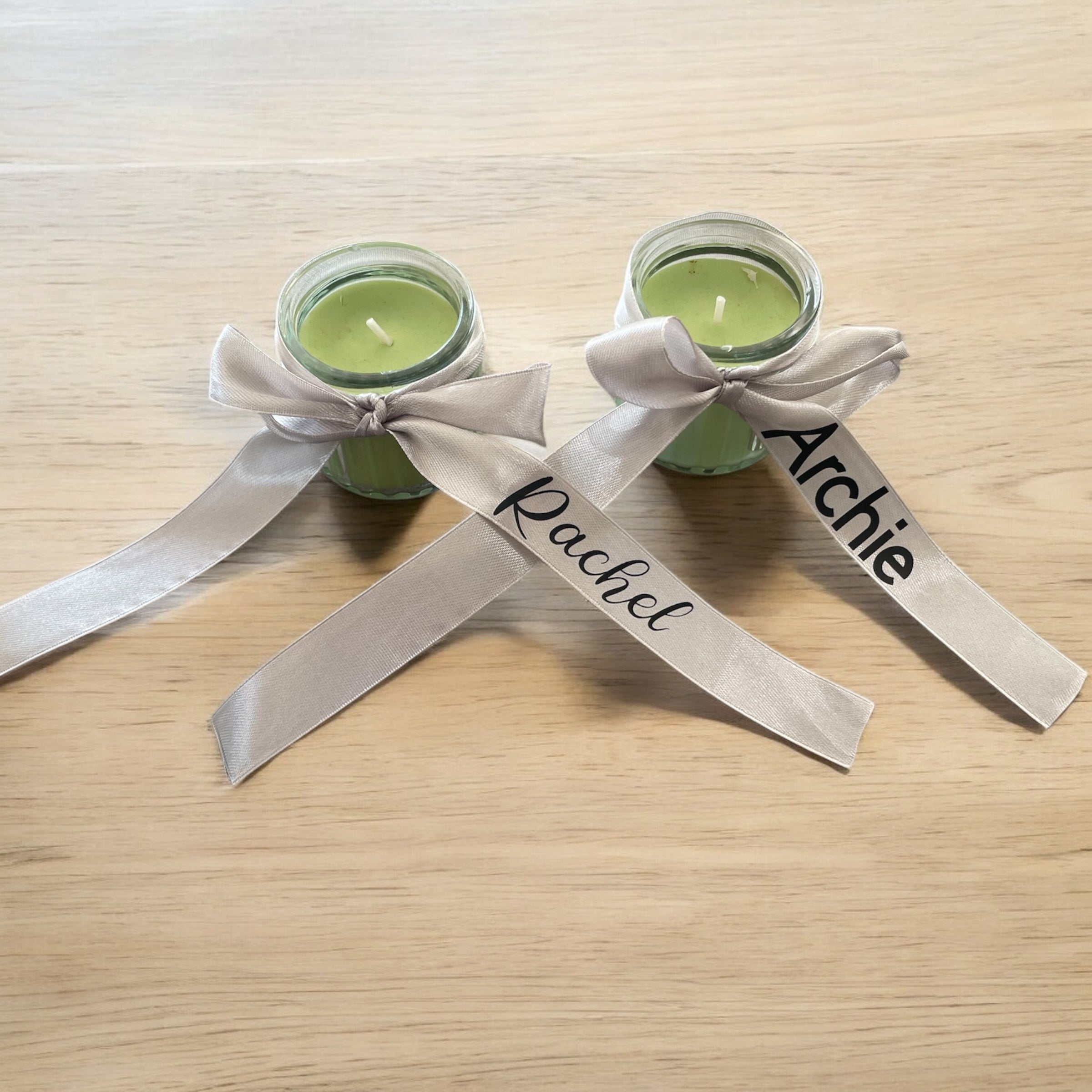 Personalised Custom Iron-On Name Decals for Ribbons