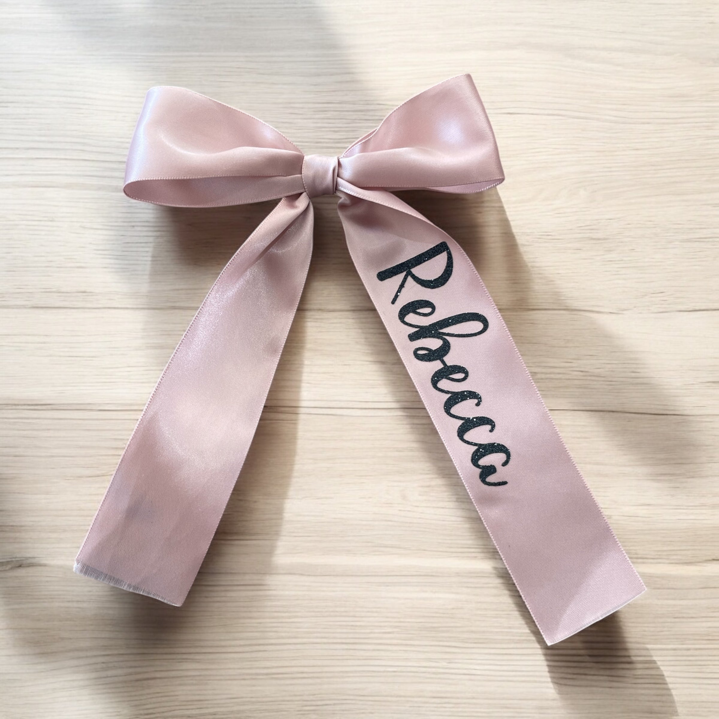 Personalised Custom Iron-On Name Decals for Ribbons