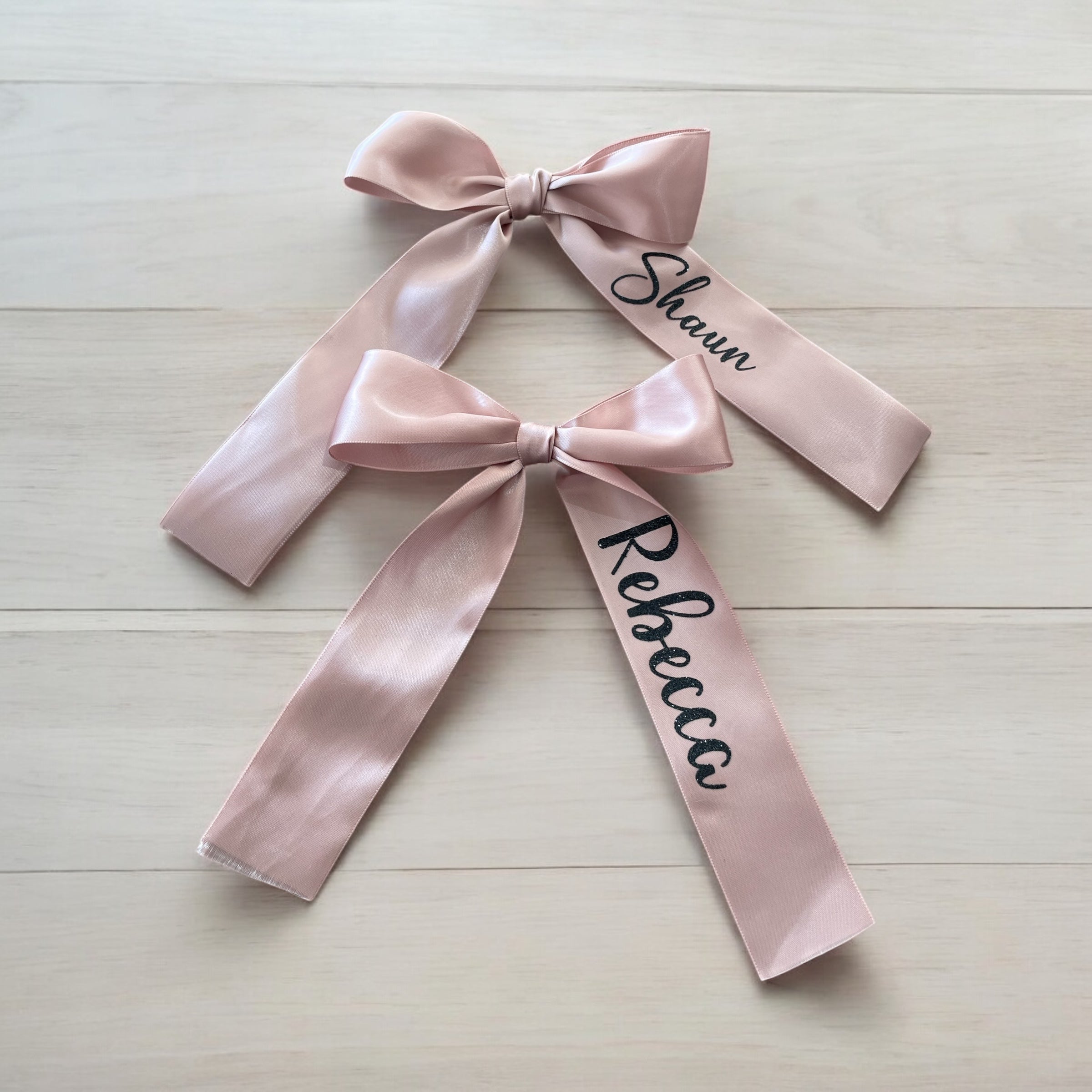 Personalised Custom Iron-On Name Decals for Ribbons