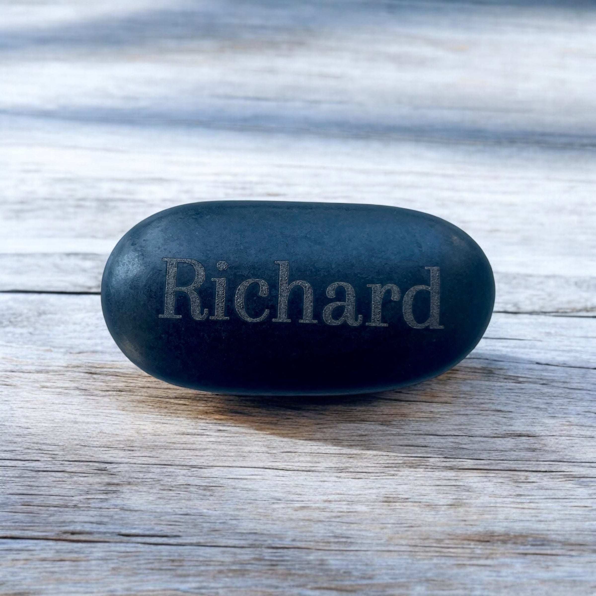 Personalised Engraved Pebbles | Wedding Favours & Place Names | Custom Stone Keepsake | Rustic Table Décor
