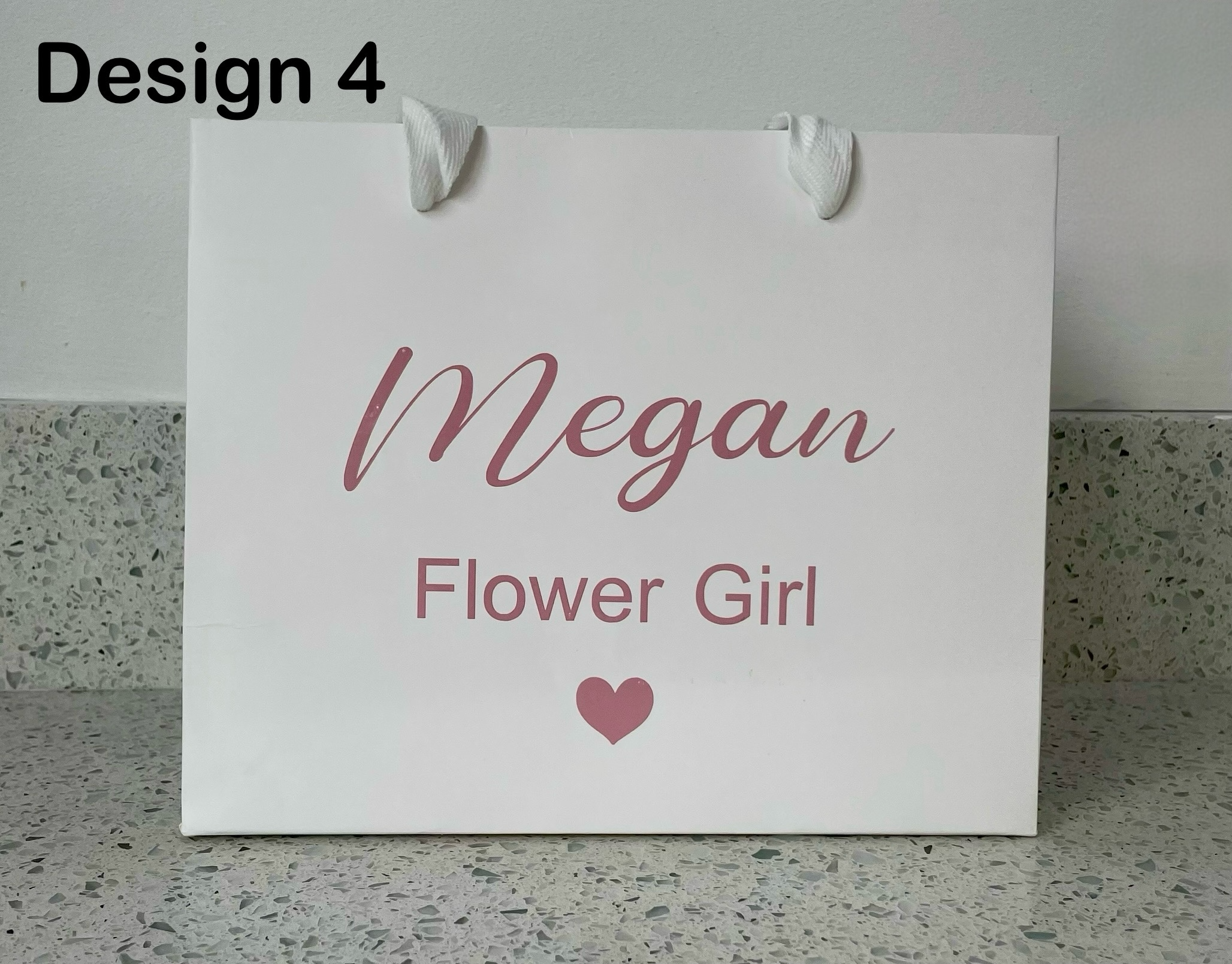 Personalised Wedding Party Gift Bags | Custom Bridal Party Bags with Name & Role