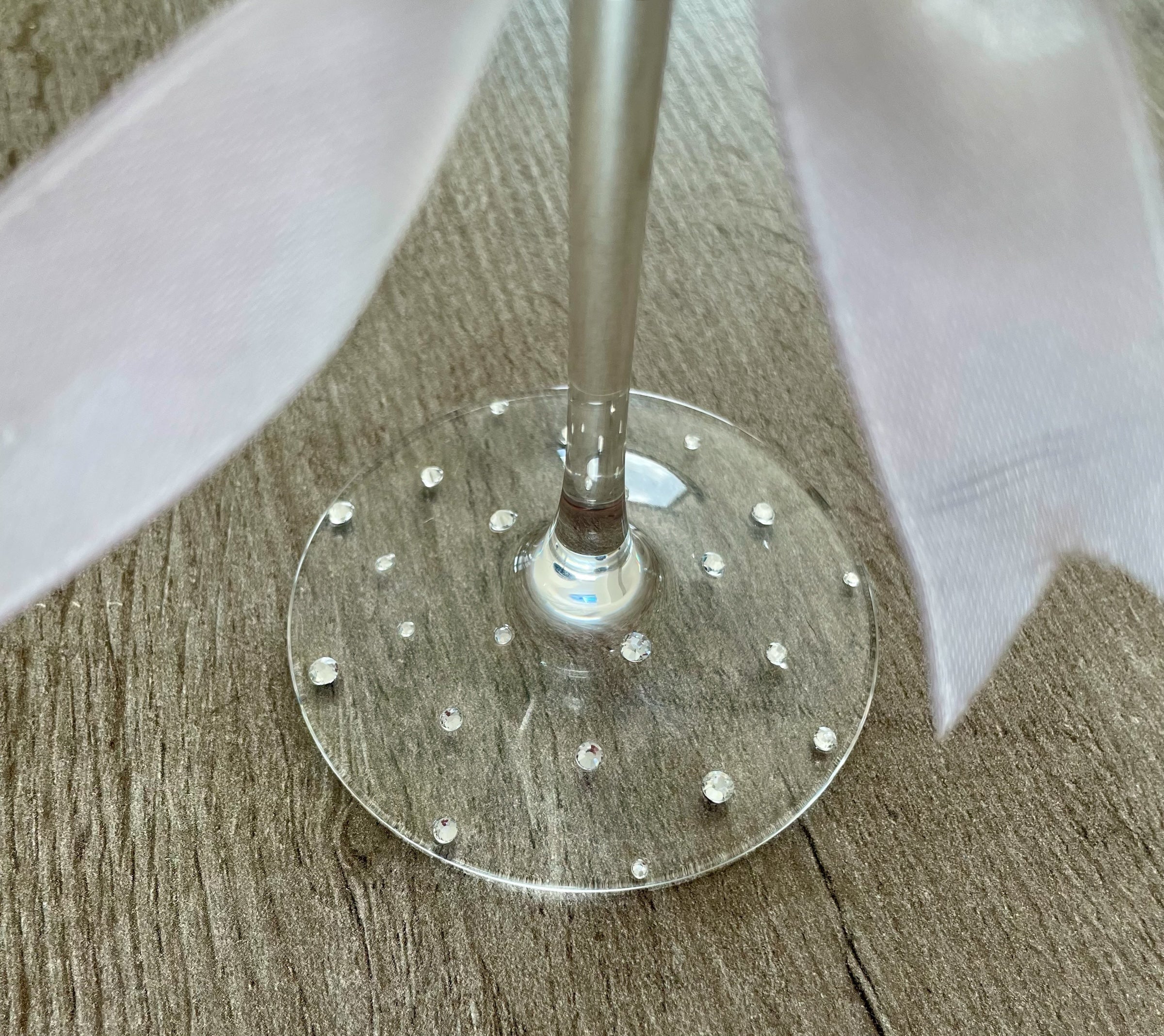Personalised Wedding Champagne Flutes | Bride & Groom Toasting Glasses
