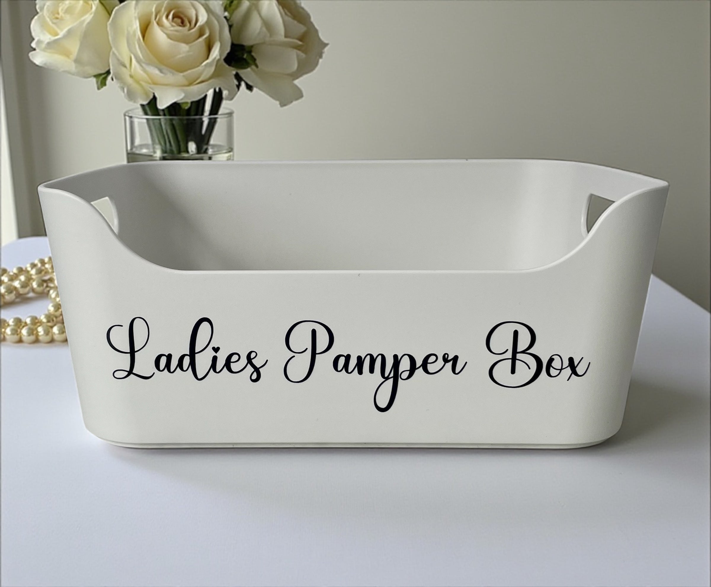 Wedding Bathroom Toiletry Box: Ladies & Gents Pamper Station