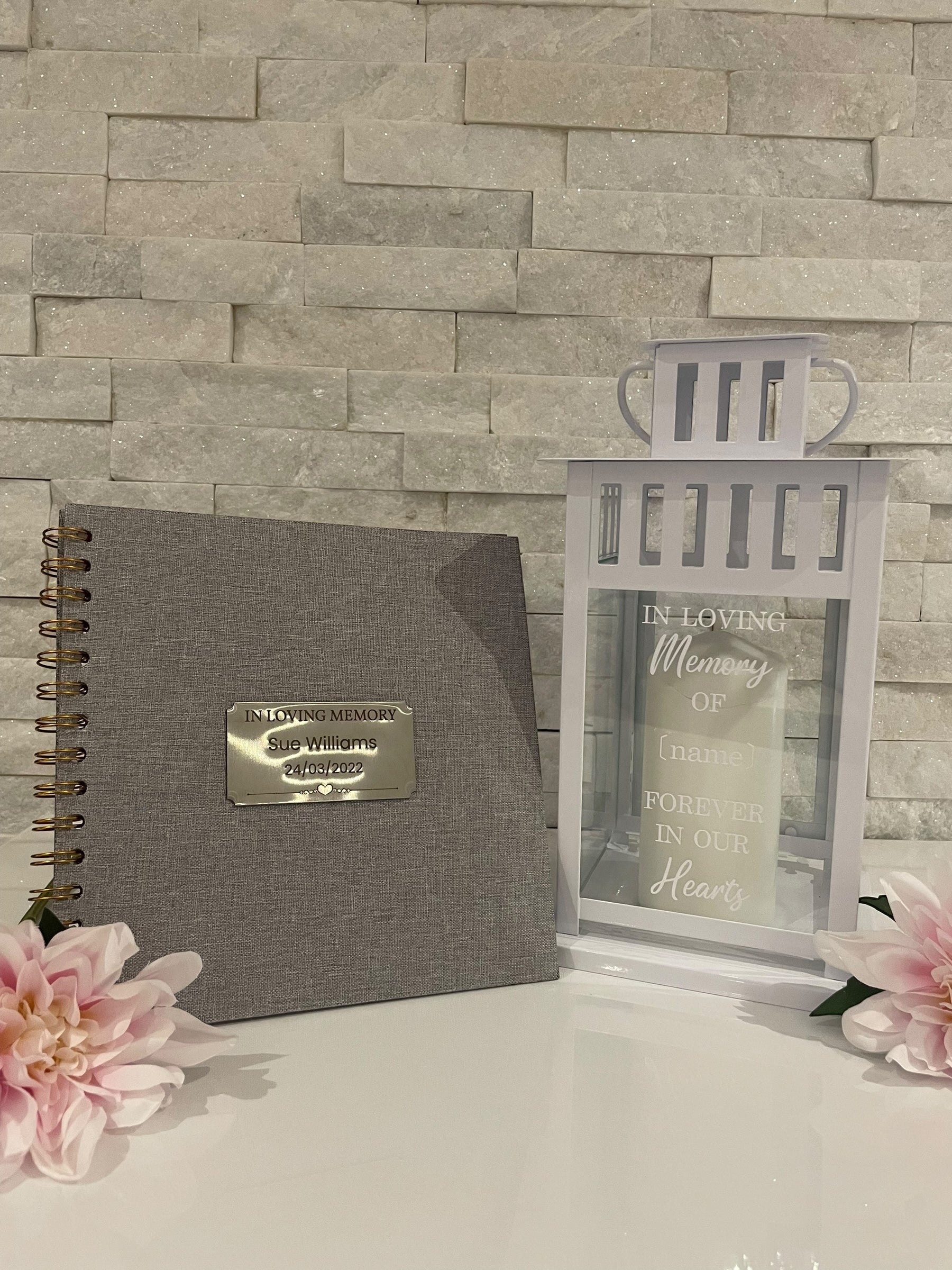 Complete Memorial Remembrance Set – Personalised Funeral Memory Collection