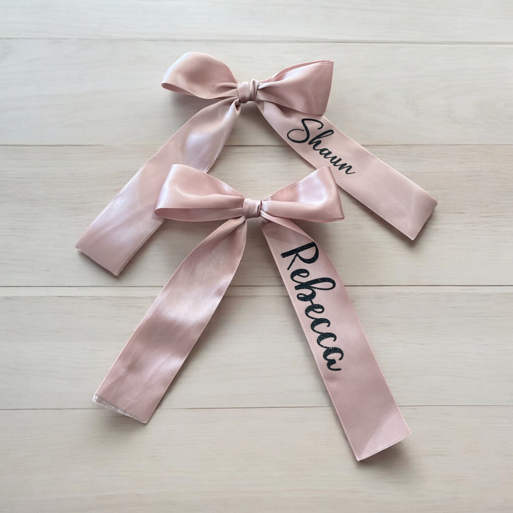Personalised Custom Iron-On Name Decals for Ribbons