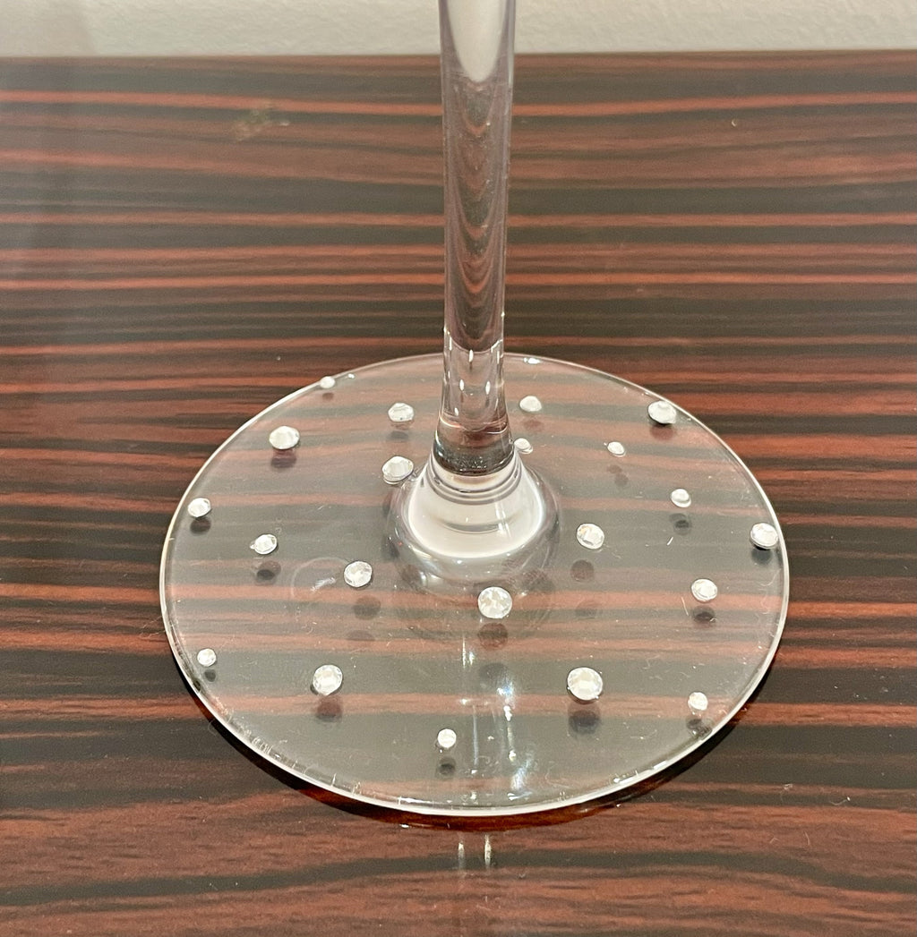 Personalised Snowflake Glass with Name | Custom Christmas Glassware Gift