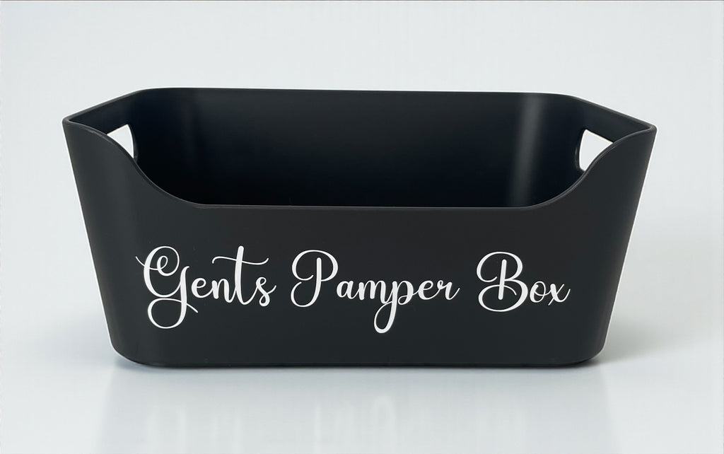Wedding Bathroom Toiletry Box: Ladies & Gents Pamper Station
