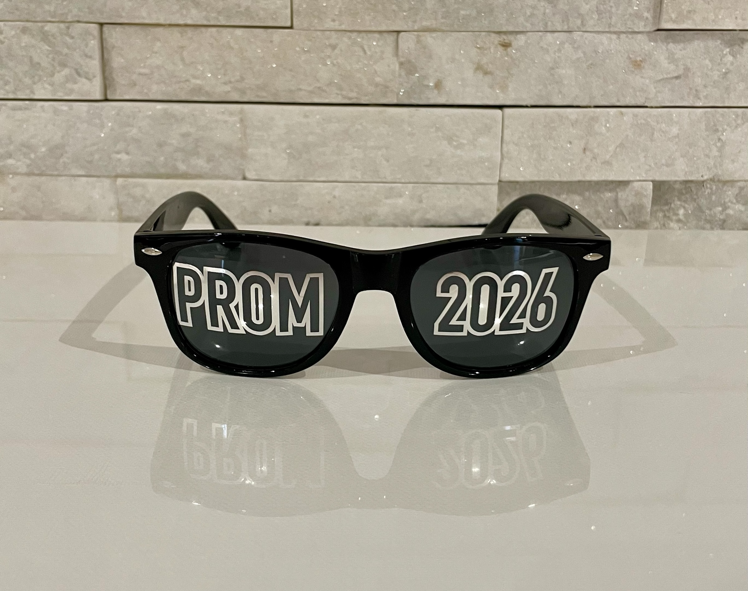 Personalised Leavers/Prom 2026 Sunglasses | Custom Text & Colours