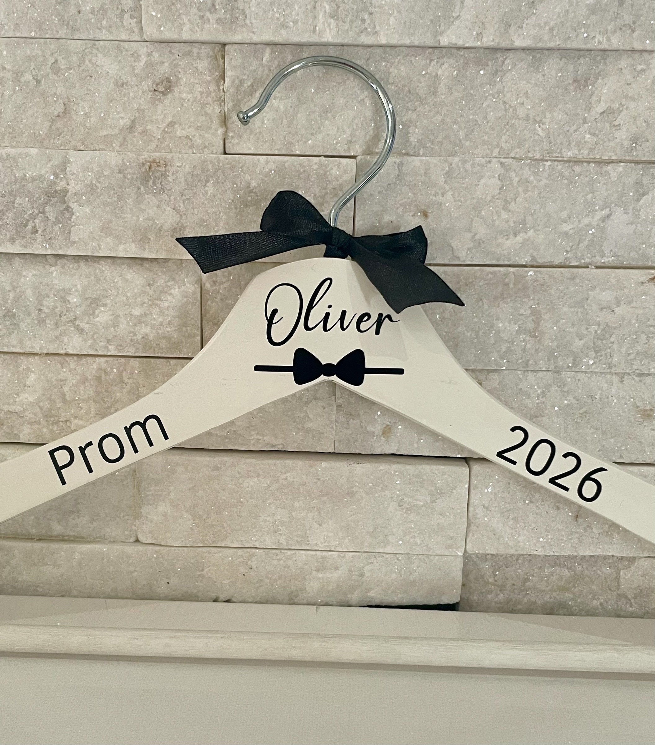 Personalised Boys Prom Set 2026 – Custom Hanger & Pint Glass