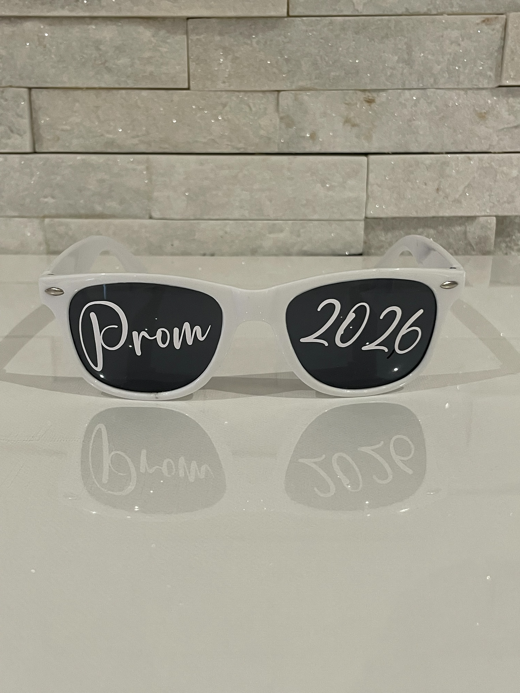 Personalised Leavers/Prom 2026 Sunglasses | Custom Text & Colours